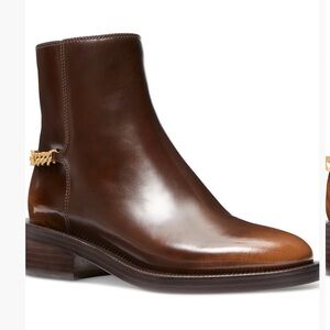 Michael Kors Rich Brown Ankle Booties